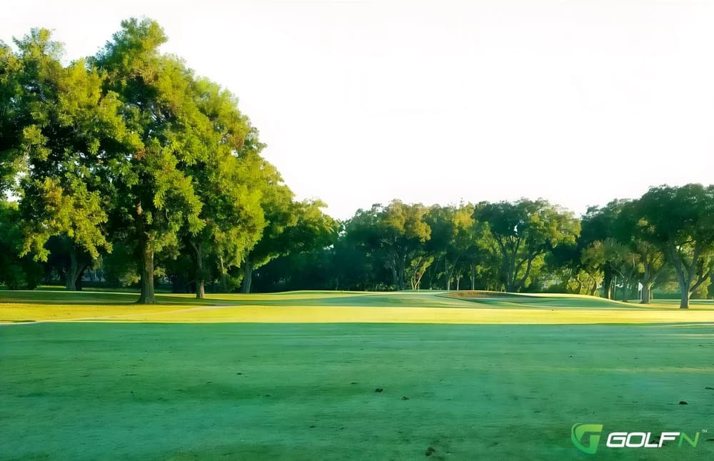 Max Starcke Park Golf Course in Seguin, Texas — public, 18-hole golf course, designed by John Baedenns