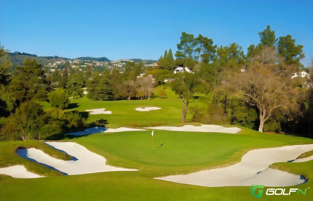 Claremont Country Club in Oakland, California — private, 18-hole golf course, designed by Jim Smith