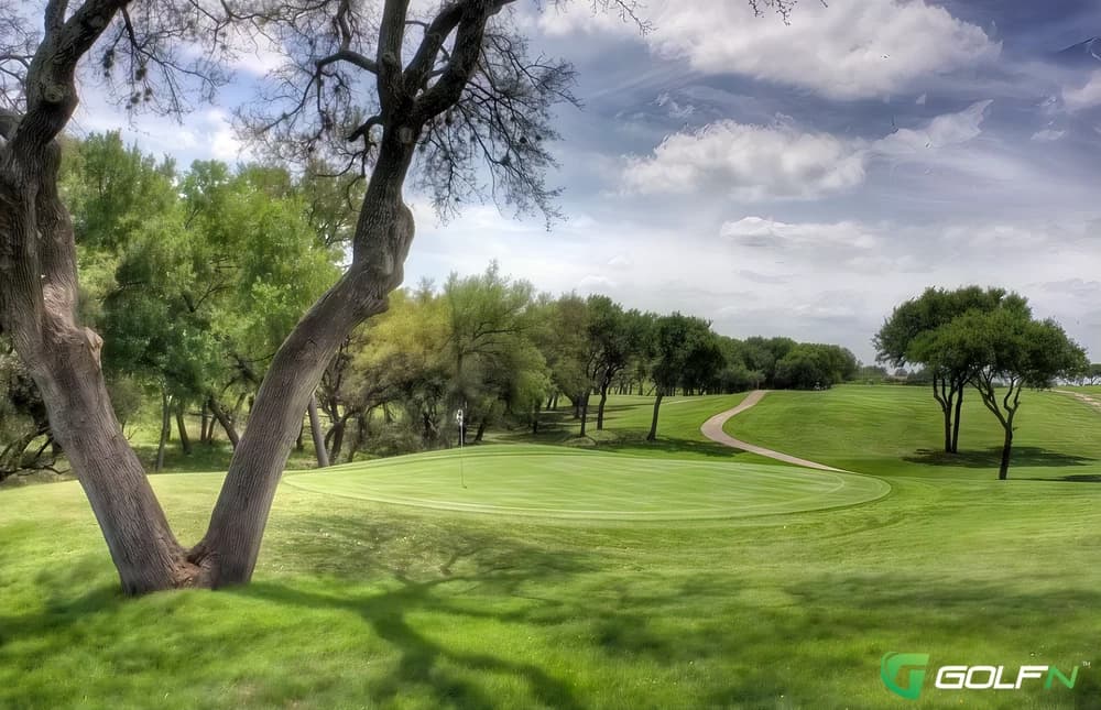 Blue Lake Golf Club in Horseshoe Bay, Texas — semi-private, 9-hole golf course, designed by Joe Finger (1962)