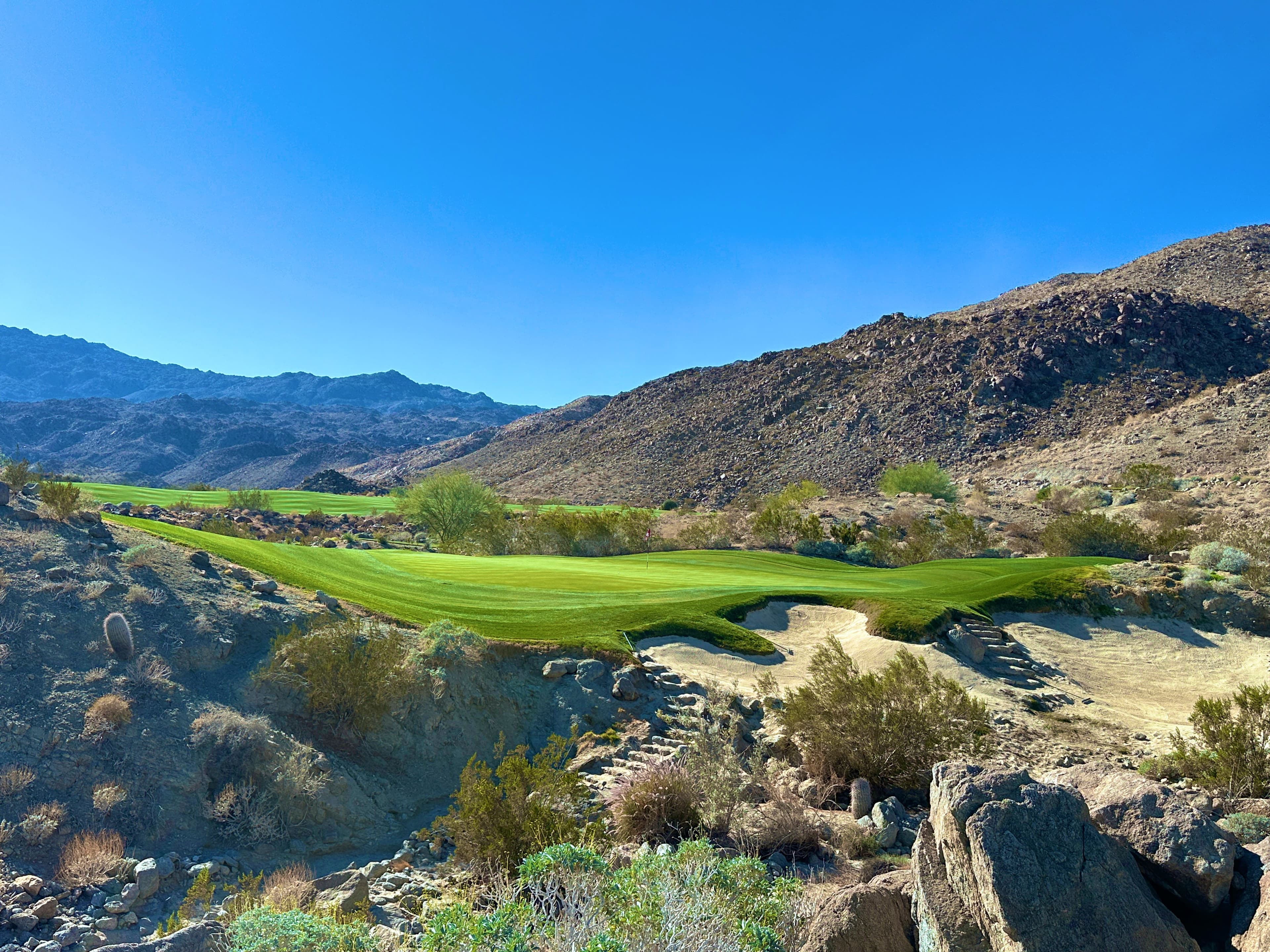 Stone Eagle Golf Club in Palm Desert, California — private, 18-hole golf course, designed by Robert Bennitt