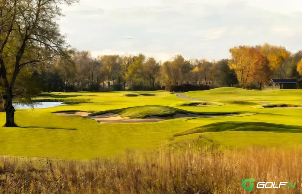 Sunset Valley Golf Course in Highland Park, Illinois — public, 18-hole golf course, designed by Bob Lohmann (1989)