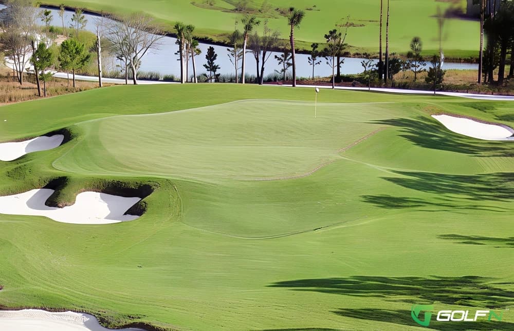 Sunset - Country Club At Mirasol in Palm Beach Gardens, Florida — private, 36-hole golf course, designed by Arthur Hills (2002)
