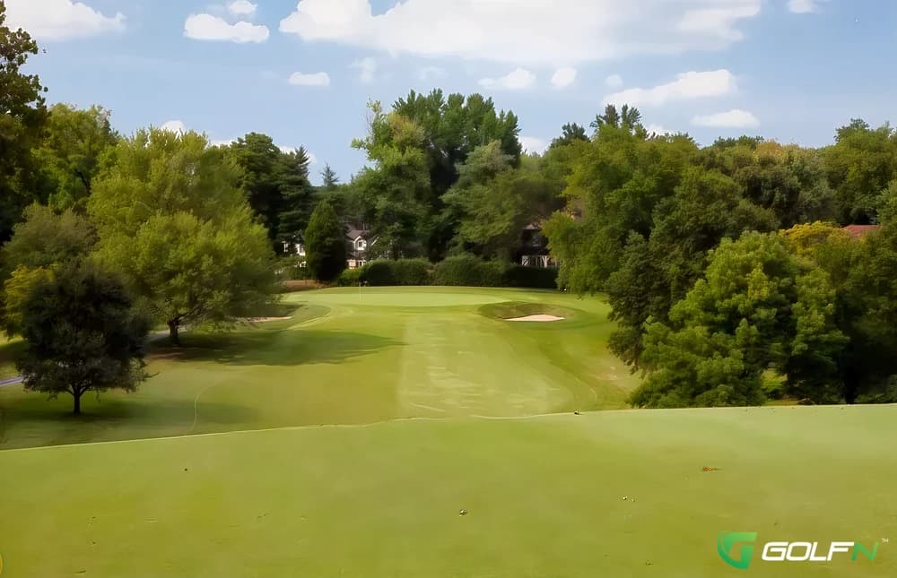 Glen Echo Country Club in St. Louis, Missouri — private, 18-hole golf course, designed by James Foulis (1901)