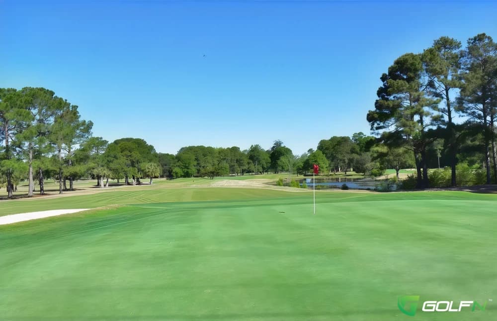 Azalea Sands Golf Course in North Myrtle Beach, South Carolina — public, 18-hole golf course, designed by Gene Hamm
(1972)