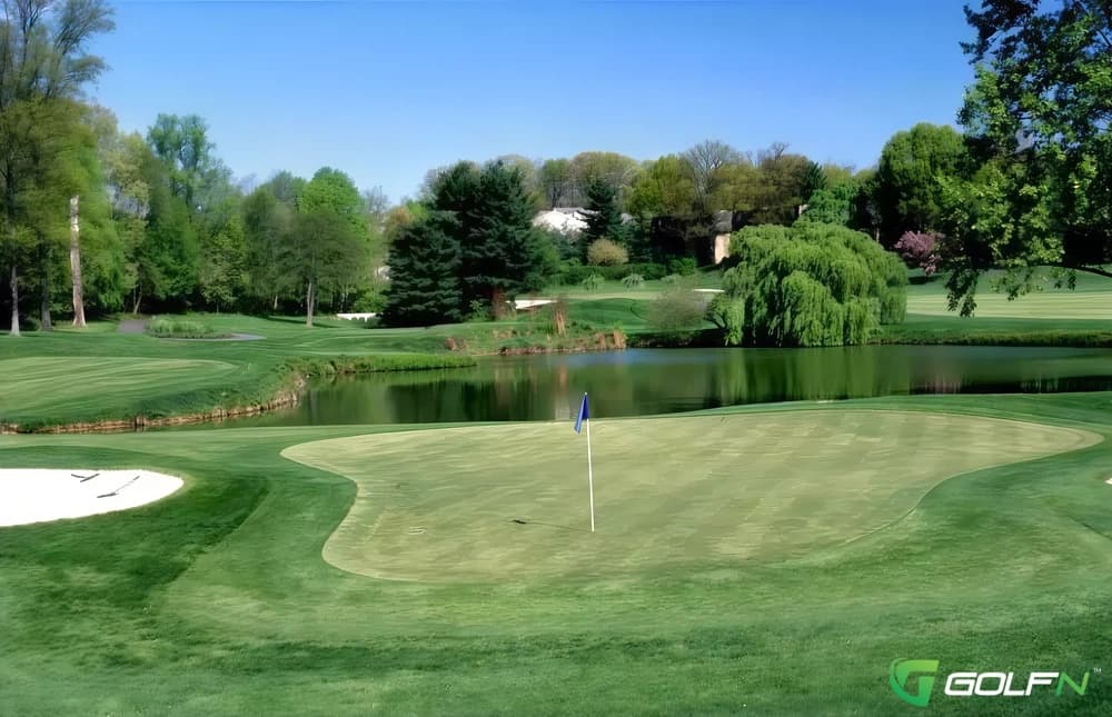 Hidden Creek Country Club in Reston, Virginia — private, 18-hole golf course, designed by Ed Ault (1968)