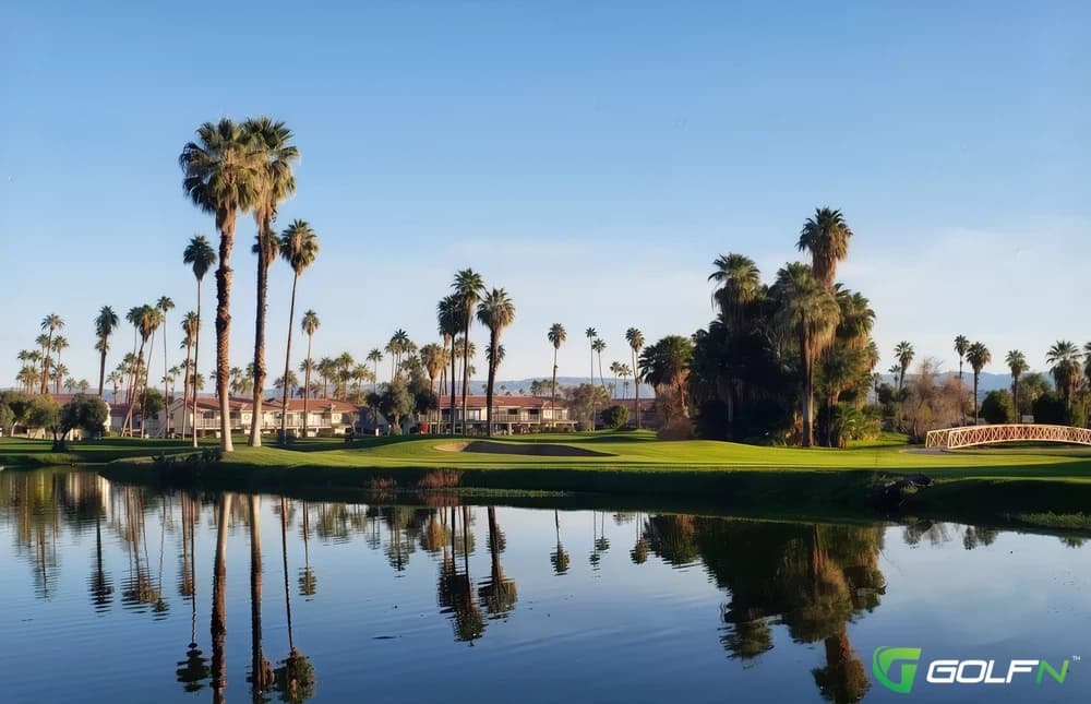 Mesquite Golf And Country Club in Palm Springs, California — public, 18-hole golf course, designed by Bert Stamps (1985)