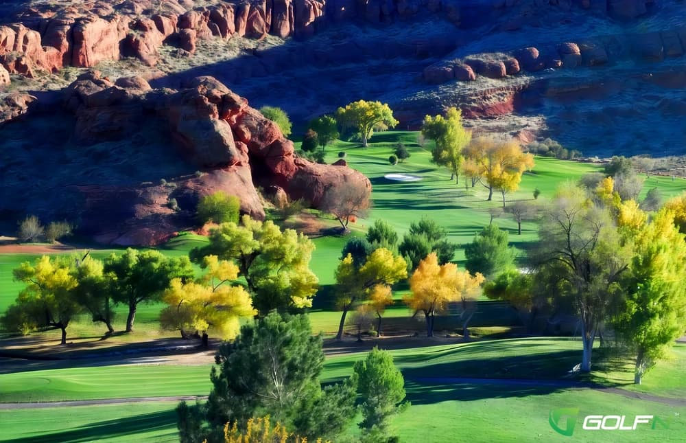Dixie Red Hills Golf Course in Saint George, Utah — public, 9-hole golf course, designed by Ernie Schneider