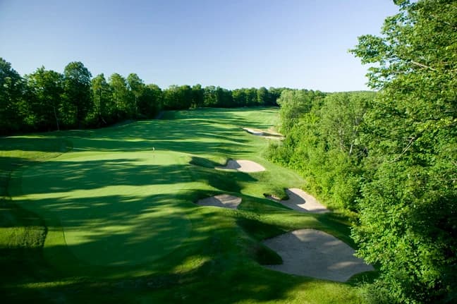 Premier - Treetops Resort in Gaylord, Michigan — resort, 18-hole golf course, designed by Robert Trent Jones, Sr. (1987)