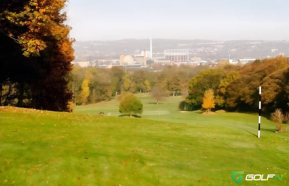 Longley Park Golf Club in Huddersfield, England — private, 18-hole golf course