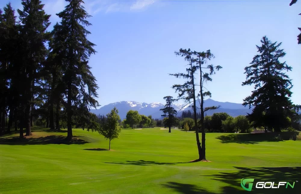 Peninsula Golf Club in Port Angeles, Washington — semi-private, 18-hole golf course, designed by Frank James
