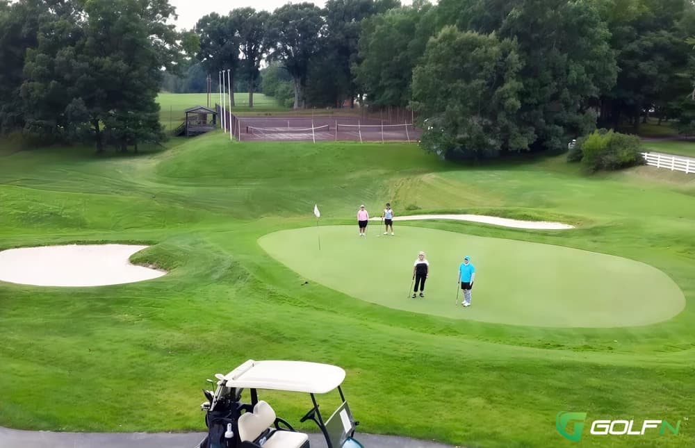 Black Knight Country Club in Beckley, West Virginia — private, 9-hole golf course, designed by Ferdinand Garbin (1986)