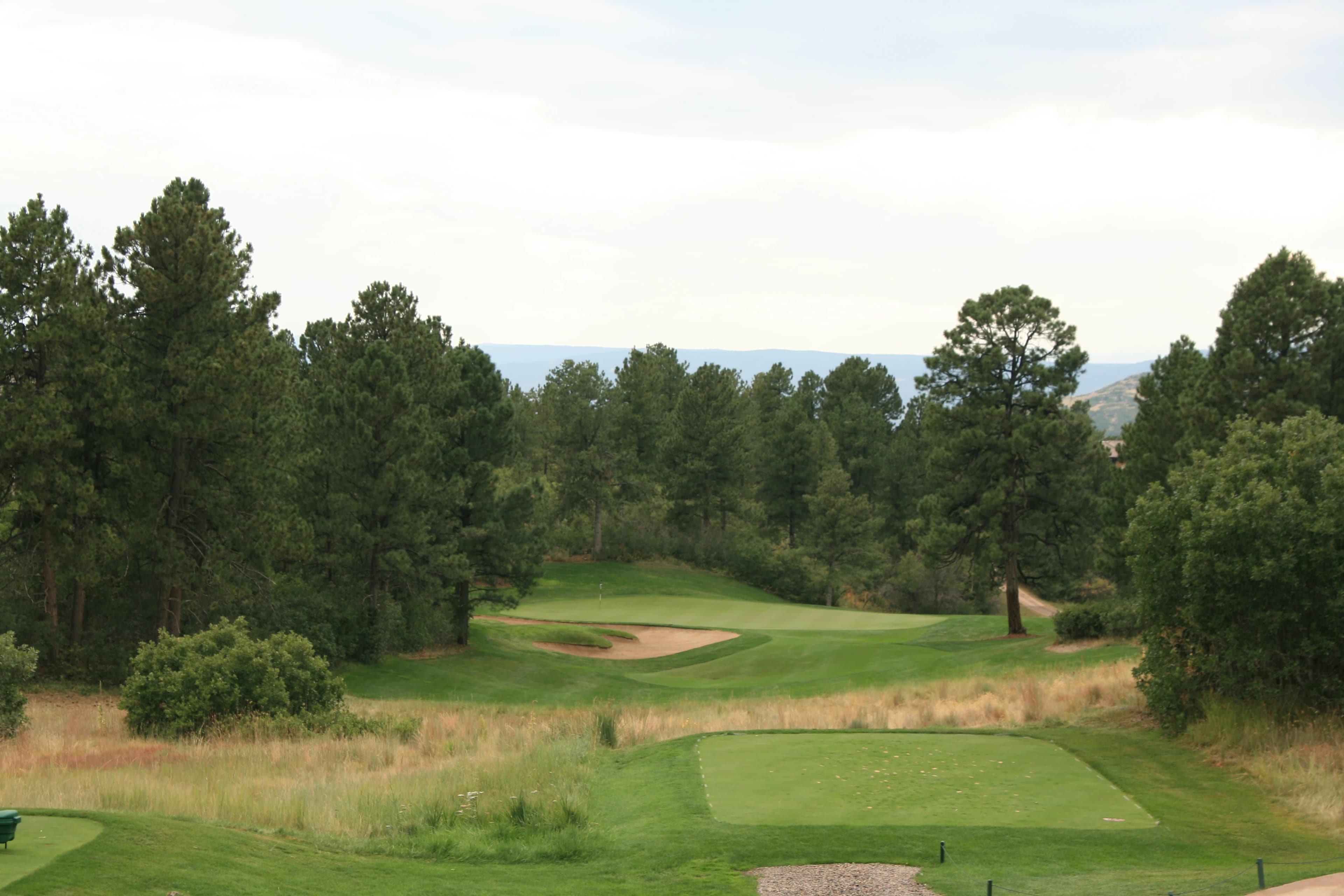 The Ridge At Castle Pines North in Castle Rock, Colorado — public, 18-hole golf course, designed by Tom Weiskopf (1997)