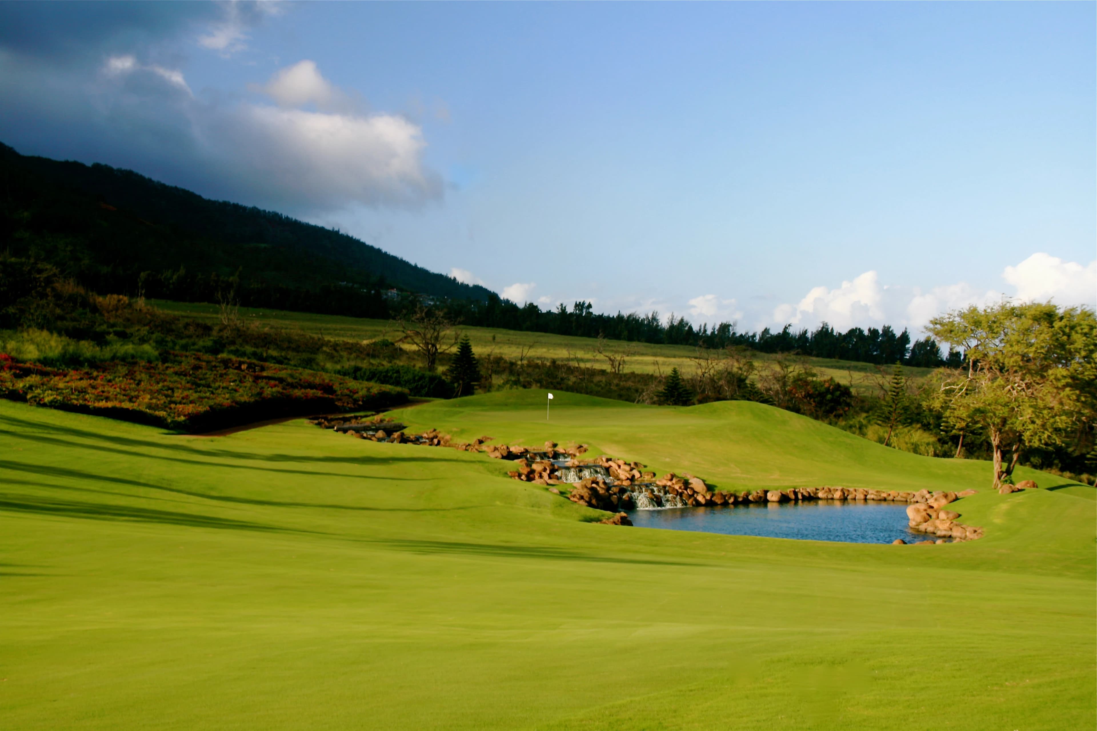 King Kamehameha Golf Course in Wailuku, Hawaii — private, 18-hole golf course, designed by Robin Nelson (1991)