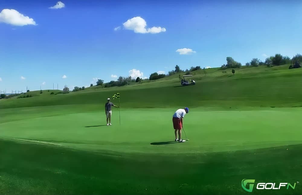 Pebble Creek Municipal Golf Course in Bismarck, North Dakota — public, 9-hole golf course, designed by Dan Waldoch (1999)