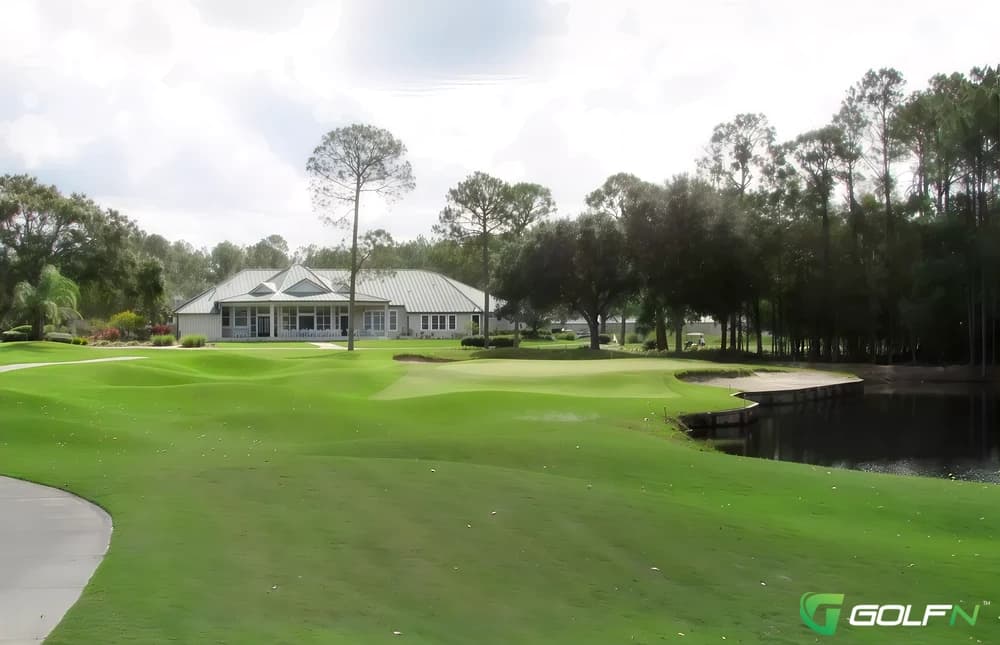 Cimarrone Golf Club in Jacksonville, Florida — public, 18-hole golf course, designed by David Postlethwait