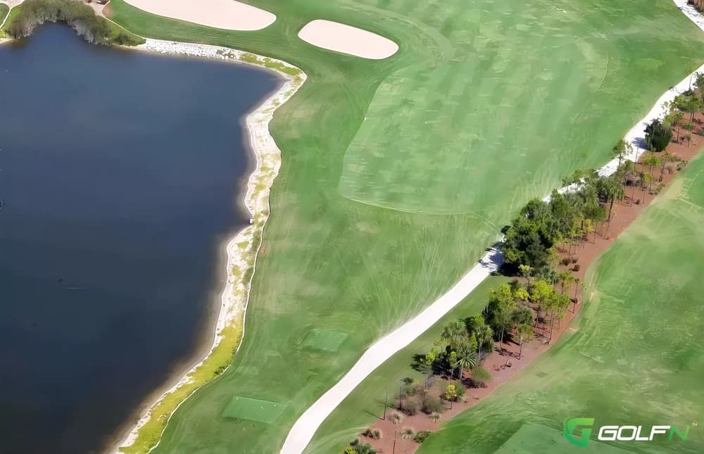 Hideout Golf Club in Naples, Florida — private, 18-hole golf course, designed by Kelly Blake Moran (2000)