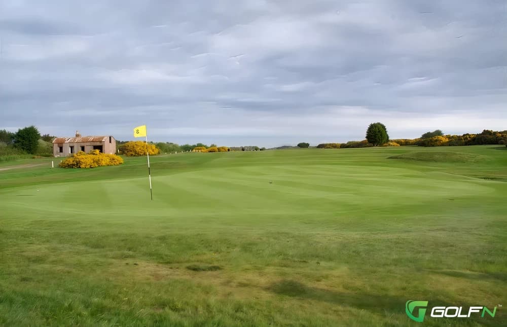 Powfoot Golf Club in Annan, Scotland — private, 18-hole golf course, designed by James Braid (1923)