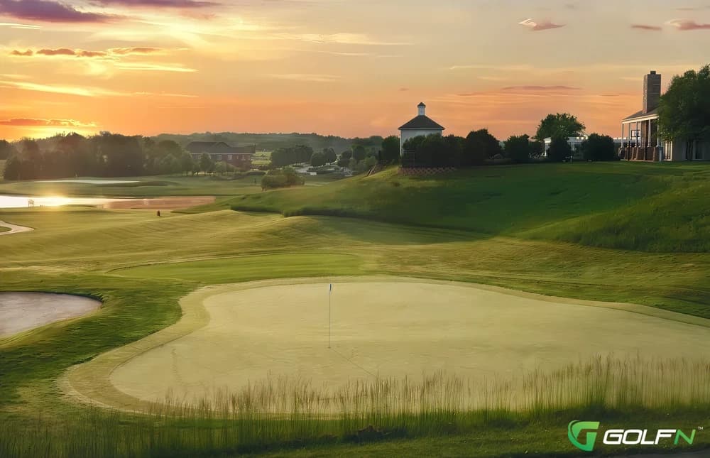 Heritage Of Hawk Ridge in Lake Saint Louis, Missouri — semi-private, 9-hole golf course, designed by Larry W. Flatt