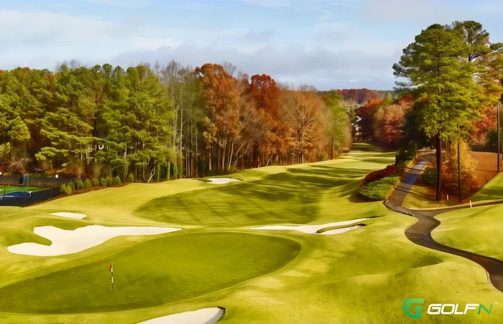 Brookfield Country Club in Roswell, Georgia — private, 18-hole golf course, designed by Michael Riley (2000)