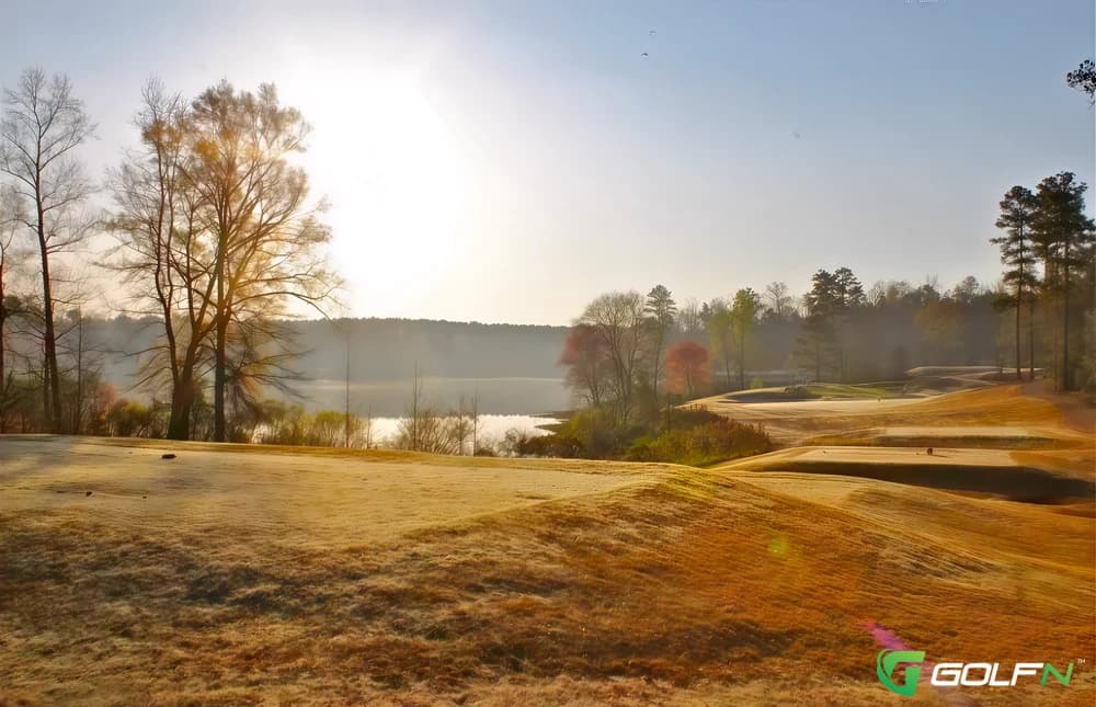 Auburn University Club in Auburn, Alabama — private, 18-hole golf course, designed by Bill Bergin (1999)