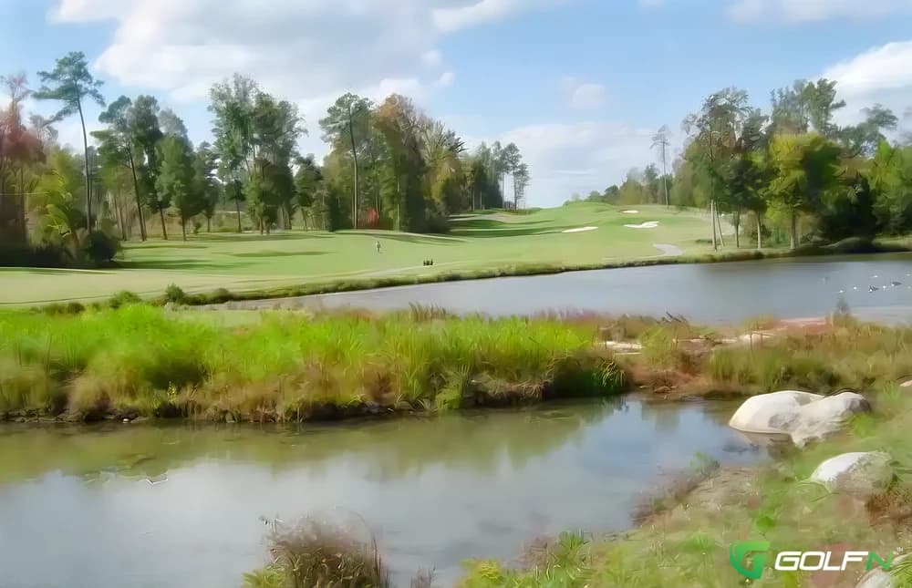 River Ridge Golf Club in Raleigh, North Carolina — semi-private, 18-hole golf course, designed by Chuck Smith