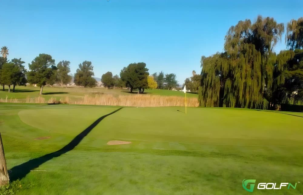 Cypress Lakes Golf Course in Vacaville, California — military, 18-hole golf course, designed by Joe Finger (1960)
