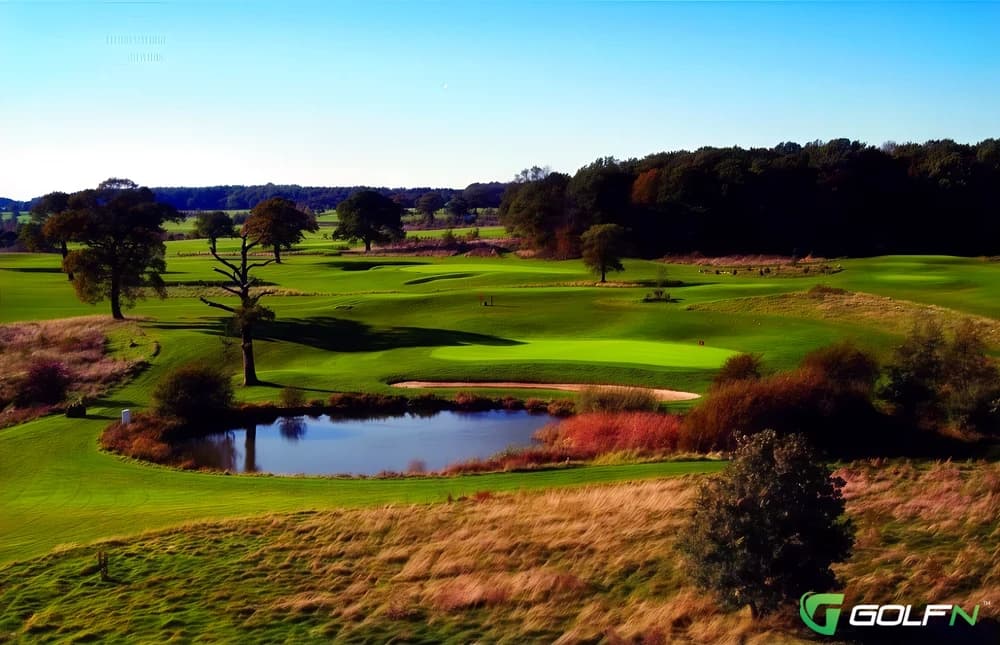 Grand Prix (Blue) - Whittlebury Park Golf And Country Club in Towcester, England — private, 36-hole golf course, designed by Cameron Sinclair (1991)