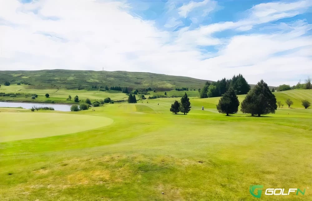 Innerleithen Golf Club in Innerleithen, Scotland — private, 18-hole golf course, designed by Willie Fernie