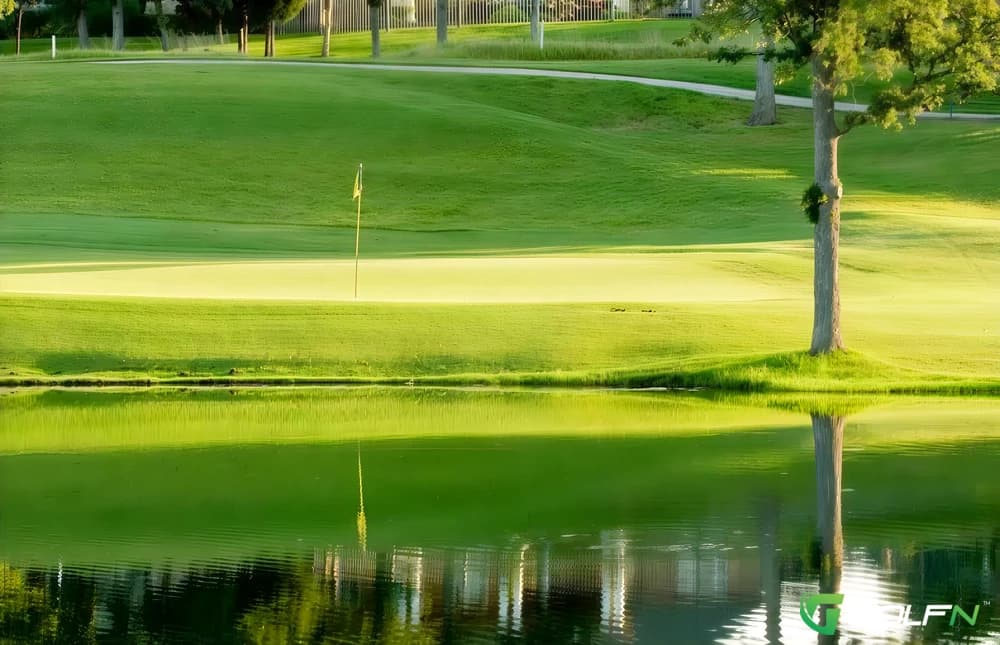 River Oaks Golf Club in Edmond, Oklahoma — private, 18-hole golf course, designed by Ron Borsett
