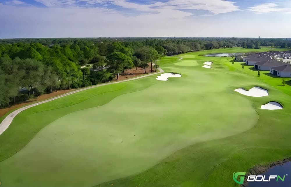 Ibis Landing Golf & Country Club in Lehigh Acres, Florida — semi-private, 18-hole golf course, designed by Gordon G. Lewis (2001)