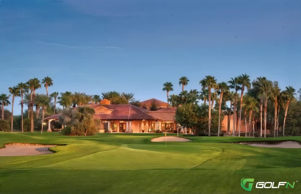East - Tuscany Falls At Pebblecreek in Goodyear, Arizona — public, 36-hole golf course, designed by Tom Schroeder Design (2018)