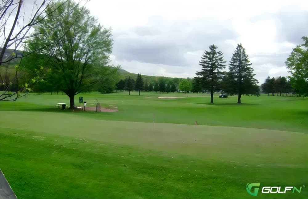 Rib Mountain Golf Course in Wausau, Wisconsin — public, 9-hole golf course, designed by Larry Packard (1960)