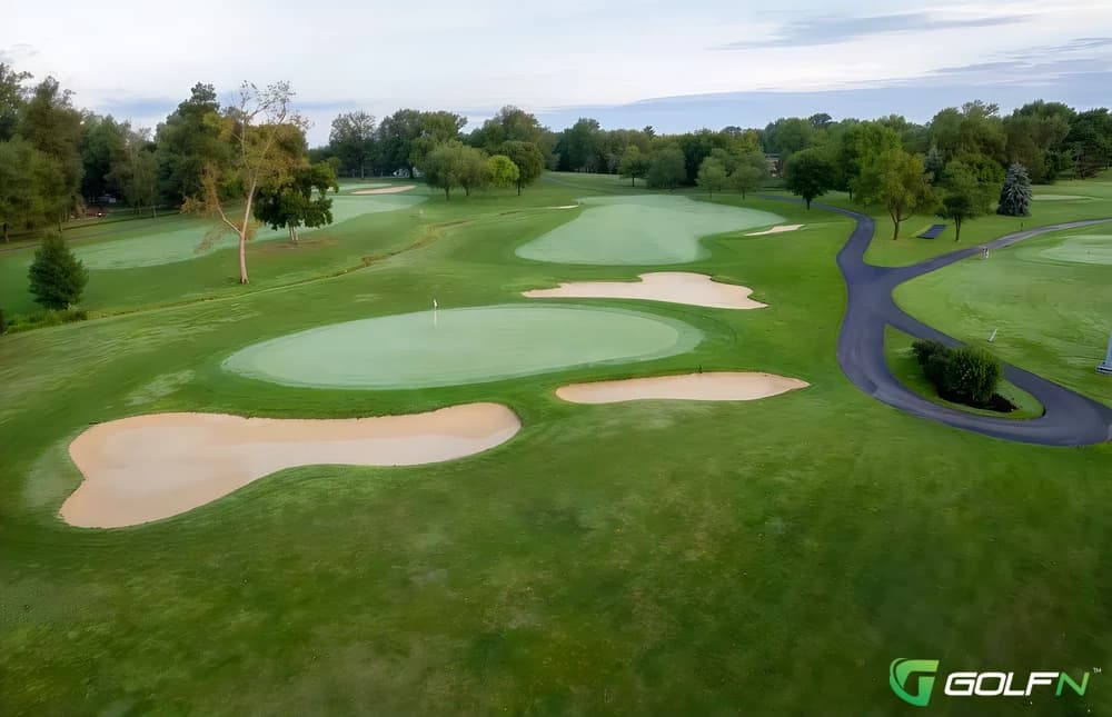 Grizzly West - Golf Center At Kings Island in Mason, Ohio — public, 27-hole golf course, designed by Jack Nicklaus (1972)