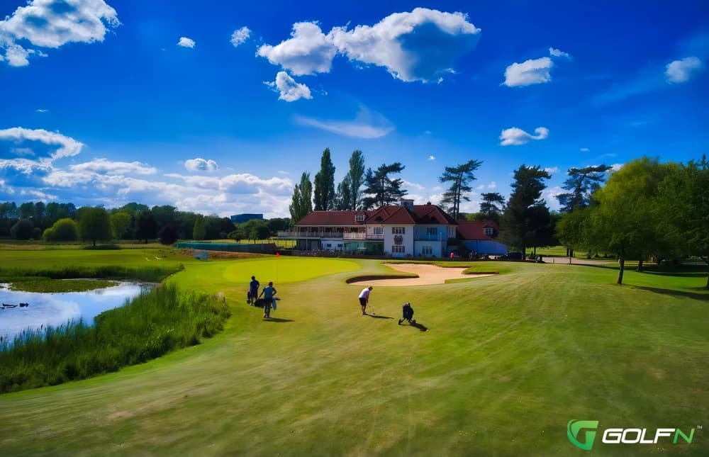 Woolston Manor Golf Club in Chigwell, England — semi-private, 18-hole golf course, designed by David Williams (1994)