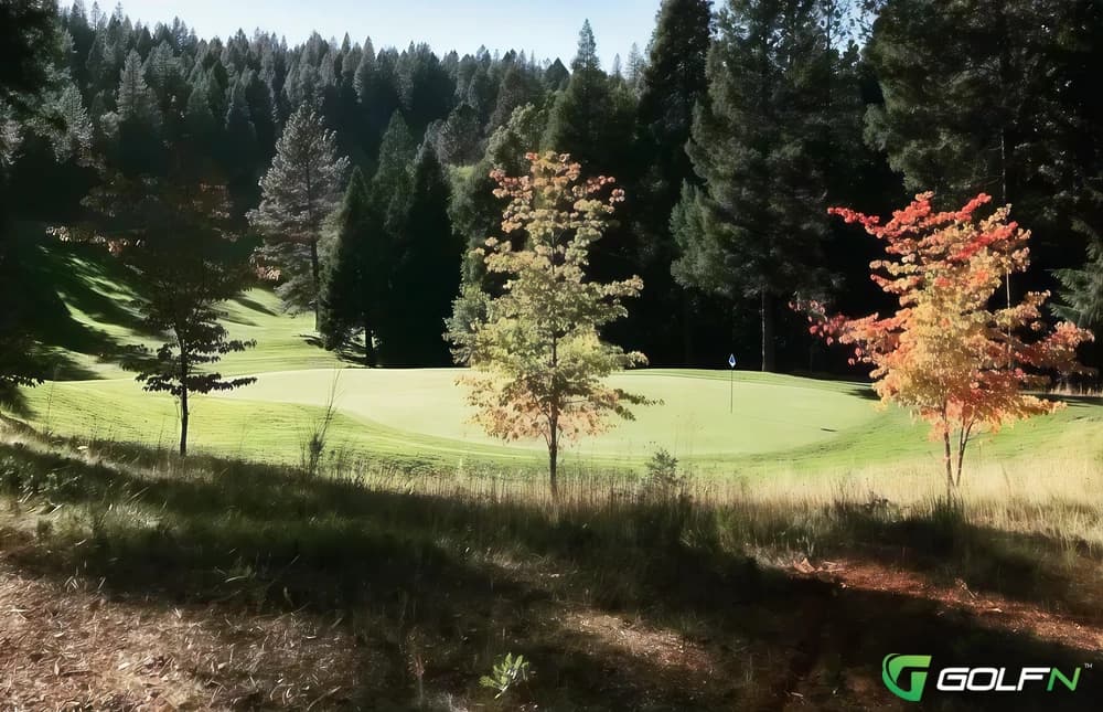 Apple Mountain Golf Resort in Camino, California — resort, 18-hole golf course, designed by Algie Pulley
