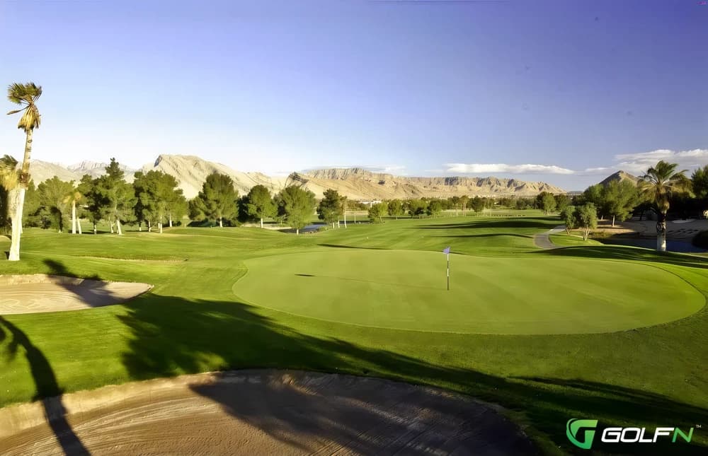 Palm Valley Golf Course in Las Vegas, Nevada — public, 18-hole golf course, designed by Greg Nash (1989)