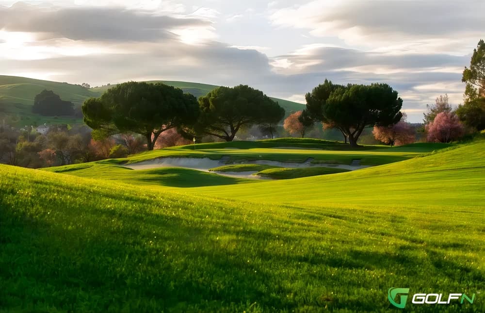 Silver Creek Valley Country Club in San Jose, California — private, 18-hole golf course, designed by Ted Robinson, Sr. (1992)