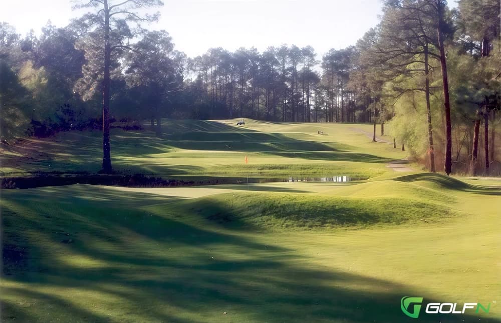 Forest Heights Country Club in Statesboro, Georgia — private, 18-hole golf course, designed by George Cobb (1947)