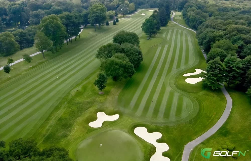 Huntington Crescent Club in Huntington, New York — private, 18-hole golf course, designed by Devereux Emmet (1931)