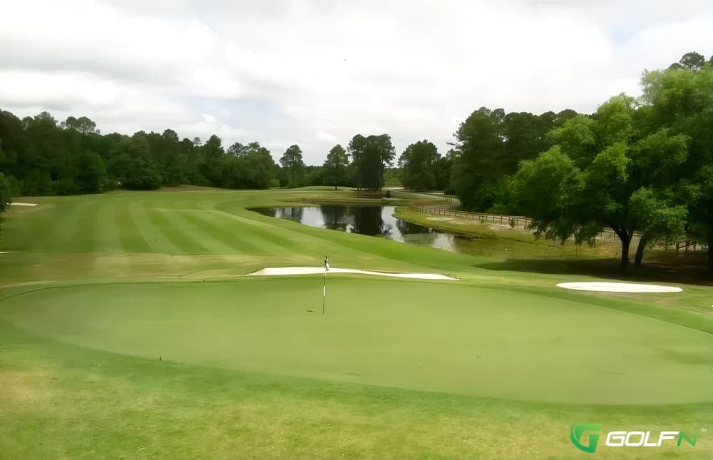 Okefenokee Country Club in Blackshear, Georgia — private, 18-hole golf course, designed by Joe Lee (1977)