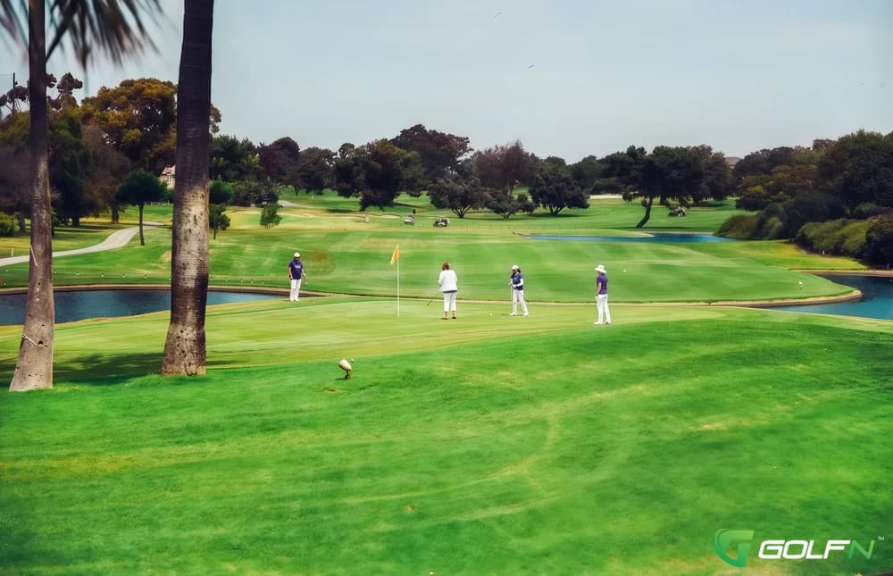 Seacliff Country Club in Huntington Beach, California — private, 18-hole golf course, designed by Press Maxwell