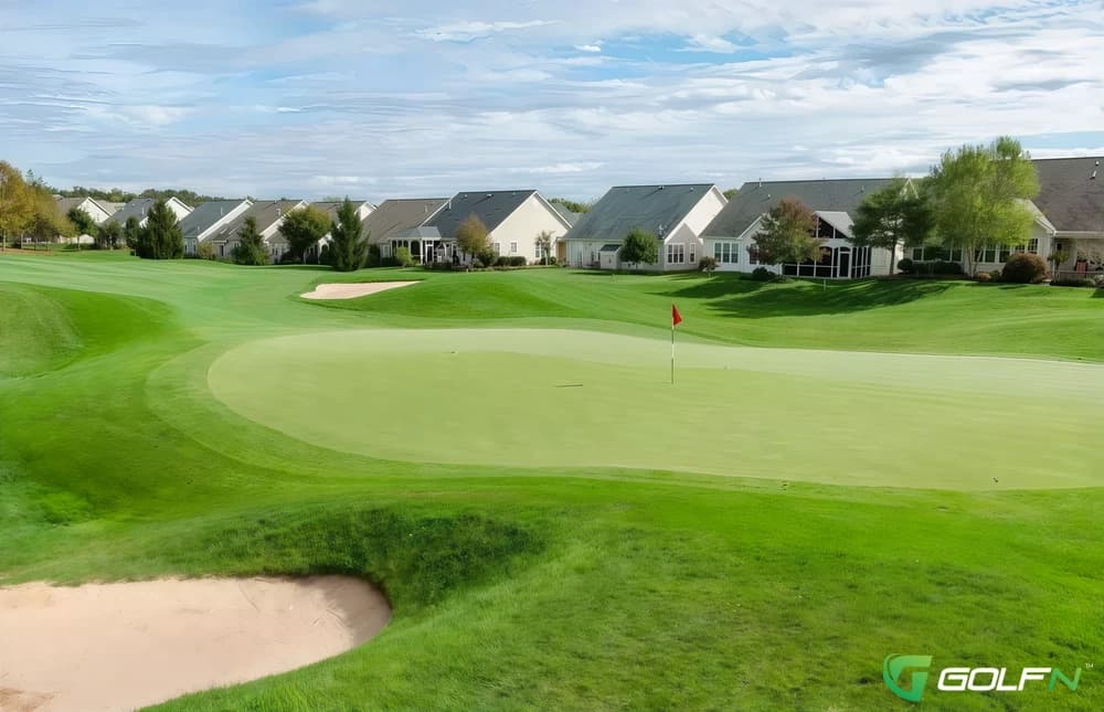 Heritage Hunt Golf & Country Club in Gainsville, Virginia — semi-private, 18-hole golf course, designed by Arthur Hills (2000)