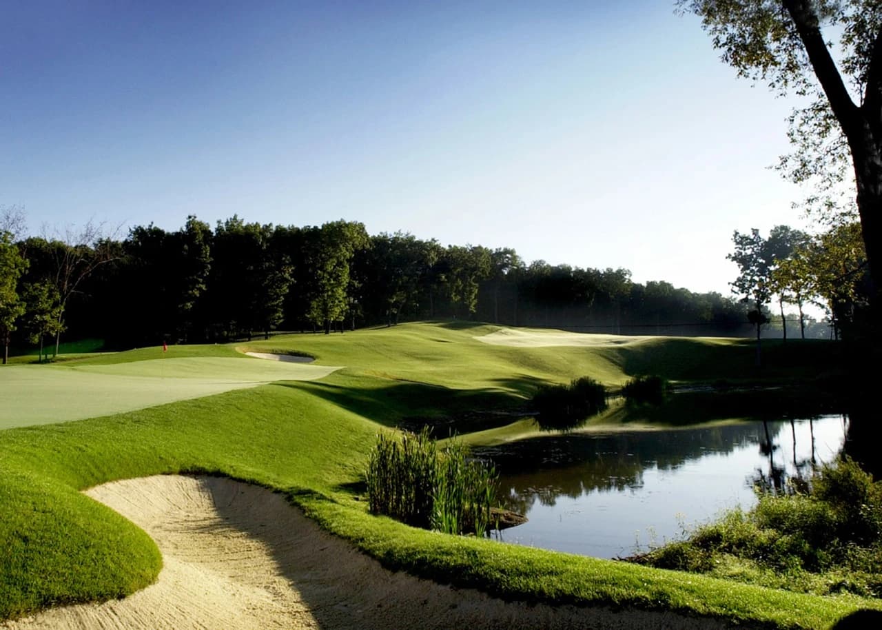 Two - Shepherds Hollow Golf Club in Clarkston, Michigan — public, 27-hole golf course, designed by Arthur Hills (2000)