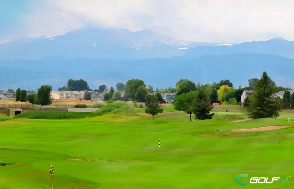 Ute Creek Golf Course in Longmont, Colorado — public, 18-hole golf course, designed by Robert Trent Jones, Jr. (1997)