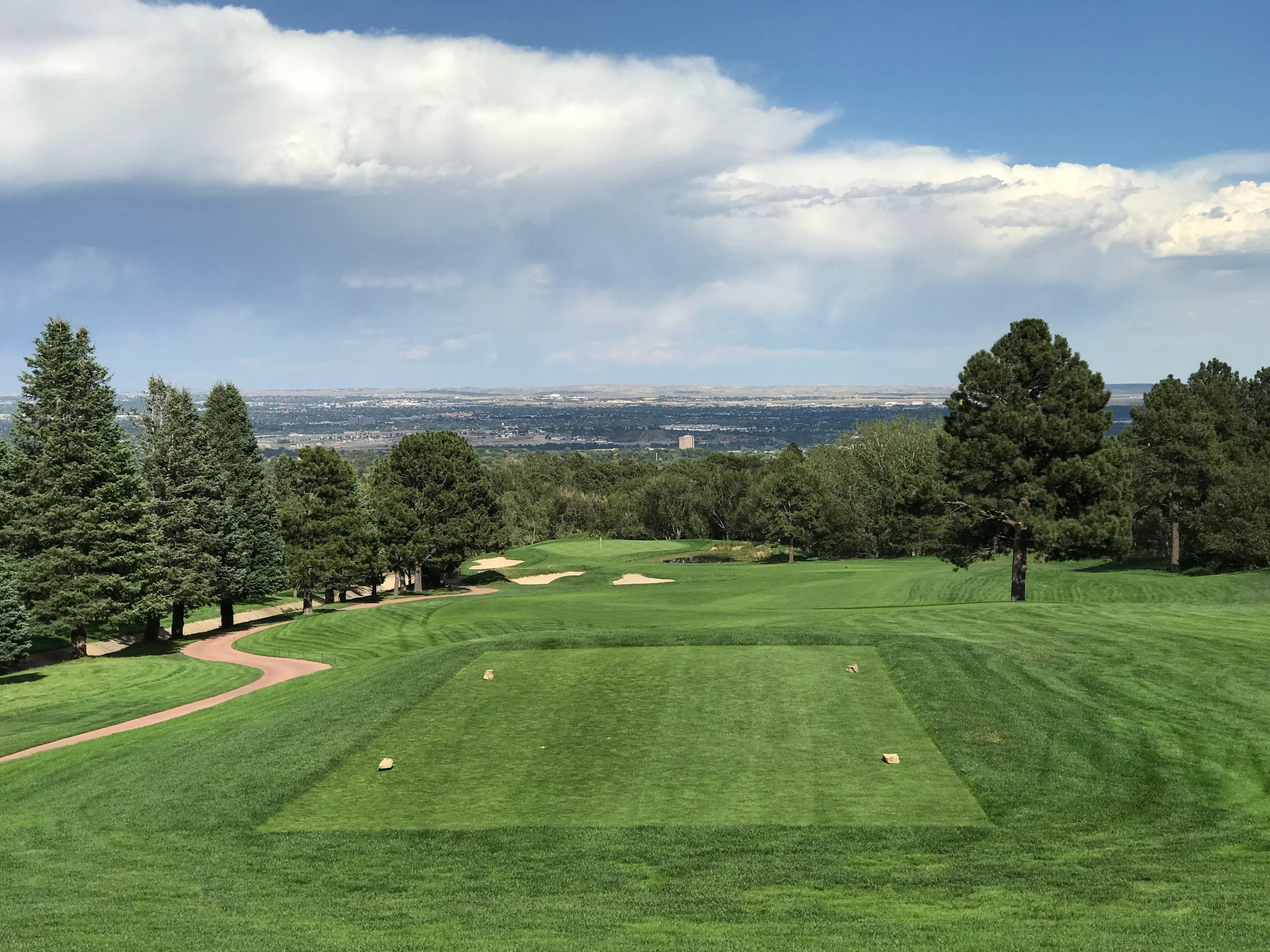 West - Broadmoor Golf Club in Colorado Springs, Colorado — resort, 36-hole golf course