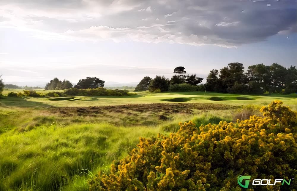 The Irvine Golf Club in Irvine, Scotland — 18-hole golf course, designed by James Braid (1926)