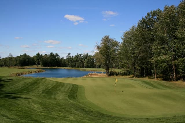 Timberstone Golf Course At Pine Mountain in Iron Mountain, Michigan — resort, 18-hole golf course, designed by Jerry Matthews (1997)