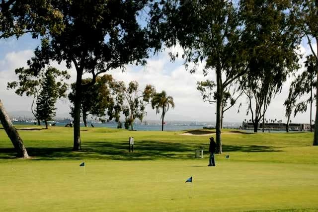 Coronado Golf Course in Coronado, California — public, 18-hole golf course, designed by Jack Daray (1962)