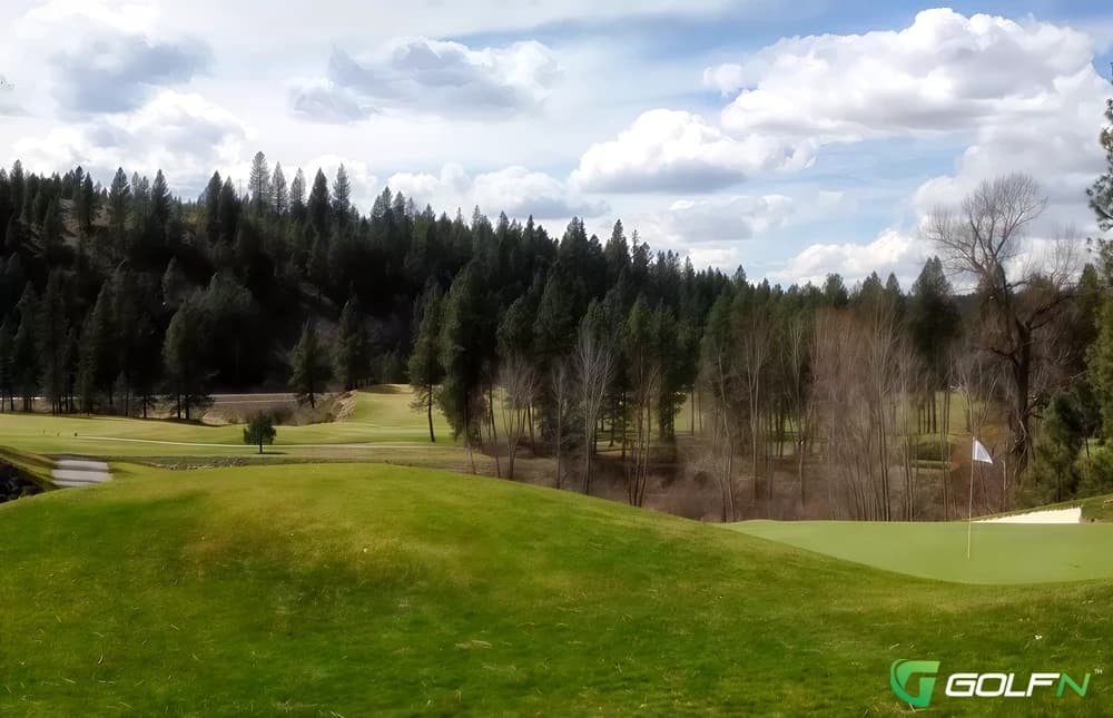 Creek At Qualchan in Spokane, Washington — public, 18-hole golf course, designed by Bill Robinson (1992)