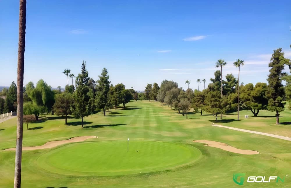 Bakersfield Country Club in Bakersfield, California — private, 18-hole golf course, designed by William F. Bell (1950)